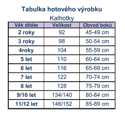Dětske kalhotky-2
